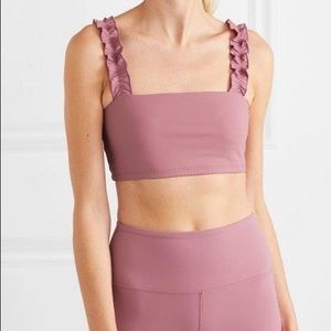 Year of Ours Samba Ruffled Rose Bra
